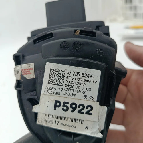 Pedal Acelerador Peugeot Citroen Cactus 208 2008 9673562480 - Imagem 5