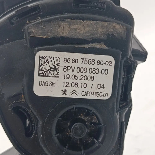 Pedal Acelerador Peugeot Citroen 307 C4 2009 10 9680756880 - Imagem 5