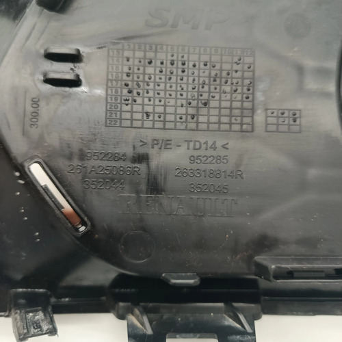 Moldura Farol Milha Fechad Esquerd Renault Sandero 2017 Esquerdo - Imagem 4
