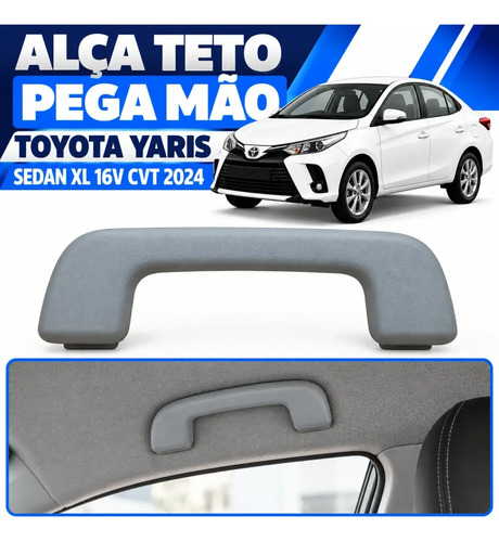 Alca Teto Pega Mao Toyota Yaris Sedan Sedan Xl 16v Cvt 2024 - Imagem 5