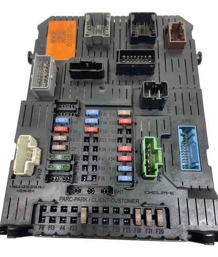 Modulo Bsi Citroen C3 Aircross 2013-2019 9812719880-00 Bsi - Imagem 4