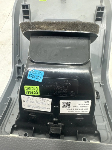 Console Traseiro C/ Difusor Ar T-cross Original Volkswagen - Imagem 4