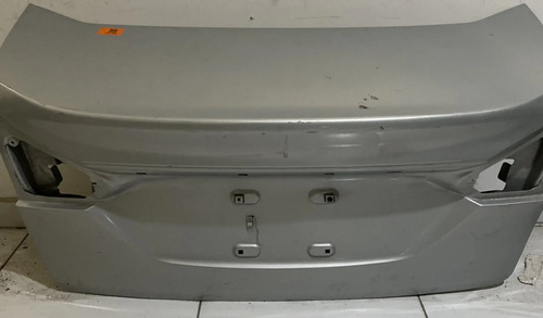 Tampa Porta Mala New Fiesta Sedan 2015 16 17 (usado) Cinza - Imagem 3