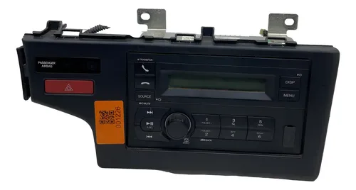 Rádio Original Com Moldura Usb Alerta Honda Fit 2015 (mr)ok - Imagem 2