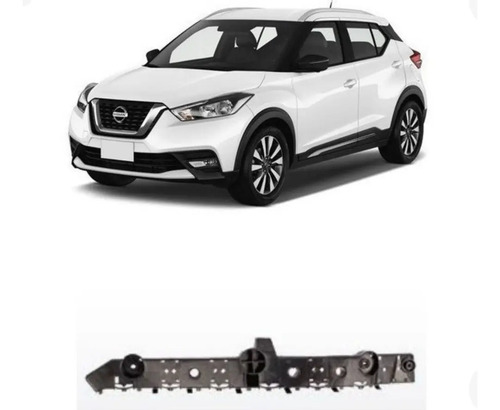 Suporte Guia P-choque Traseiro Lado Esquerdo Nissan Kicks