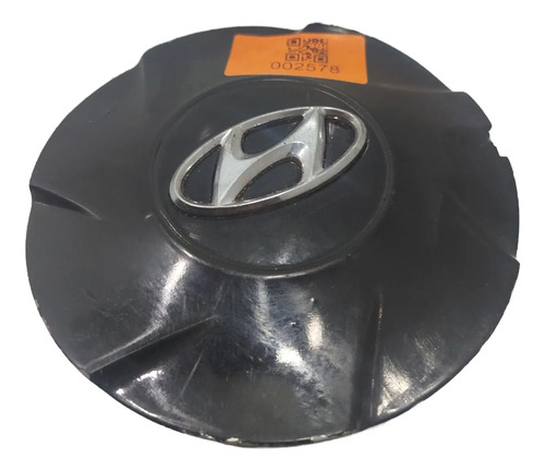 Calota Hyundai Elantra 2011 A 2013  Grafite Brilhante - Imagem 2