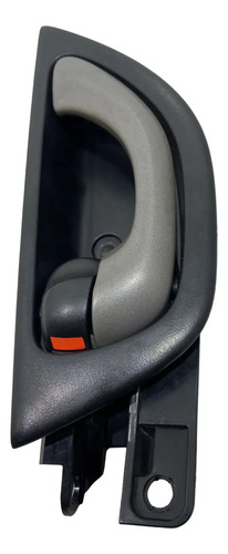 Maçaneta Interna Honda Fit Dinatiera Esquerda 2011 Cinza - Imagem 2