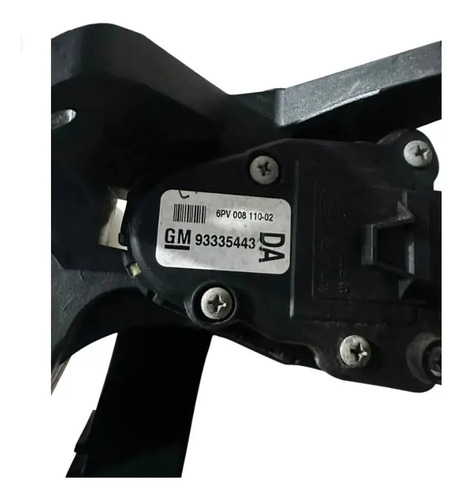 Pedal Acelerador Gm Meriva 2003 A 2012 Amarelo - Imagem 2