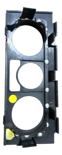 Moldura Comando Ac Painel Novo Volkswagen Fox Spacefox 10/14 - Imagem 2
