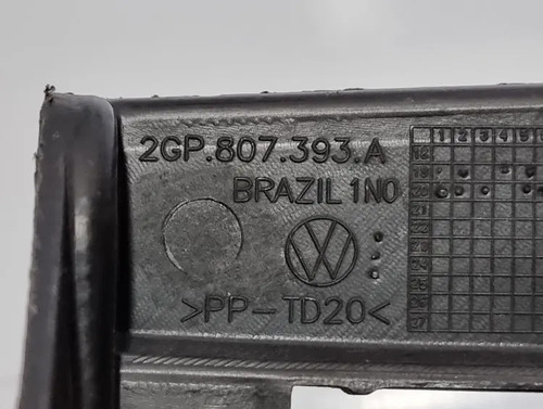 Guia Parachoque Tras Esq Volkswagen Tcross   2gp807393 - Imagem 2