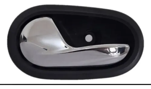 Maçaneta Interno D/e Puxador Cromada  Sandero Logan - Imagem 3