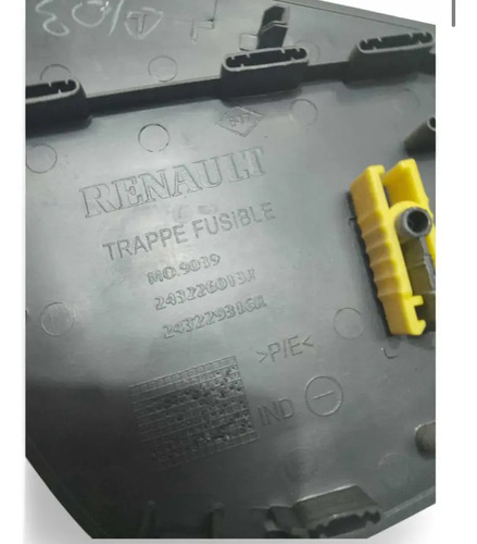 Tampa Caixa Fusíveis Moldura Renault Sandero Logan 2015 2022 - Imagem 3