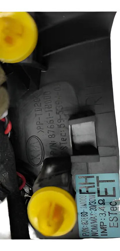 Acabamento Interno Retrovisor Kia Cerato 2010 Lado Direito - Imagem 3