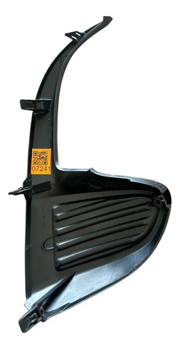 Moldura Esquerda Parachoque Diant. Toyota Yaris 2023 S/ Furo Preto - Imagem 2