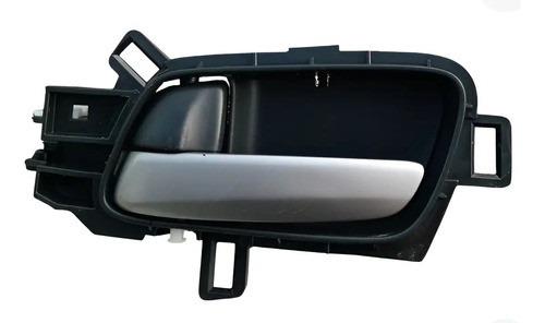 Maçaneta Interna Traseira Esquerda Cr-v 2012 2017 Original - Prata Preto Traseira