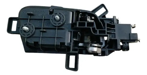 Maçaneta Interna Traseira Esquerda Cr-v 2012 2017 Original - Prata Preto Traseira - Imagem 2