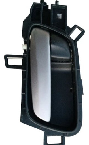 Maçaneta Interna Traseira Esquerda Cr-v 2012 2017 Original - Prata Preto Traseira - Imagem 3