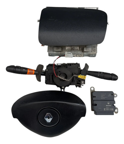 Kit Air Bag Renault Symbol Ano 2012 2013 2014 Original