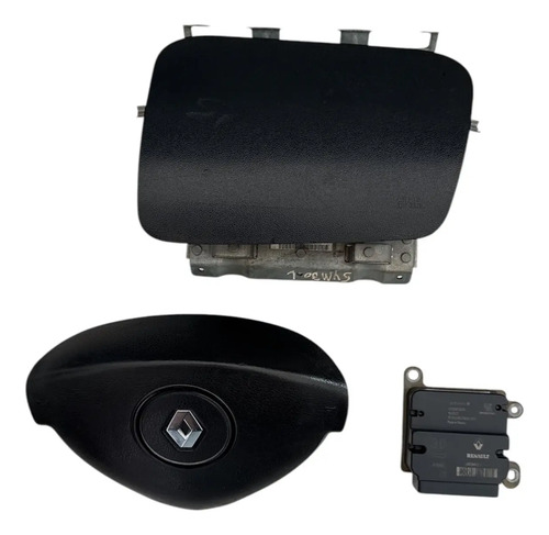 Kit Air Bag Renault Symbol Ano 2012 2013 2014 Original - Imagem 2