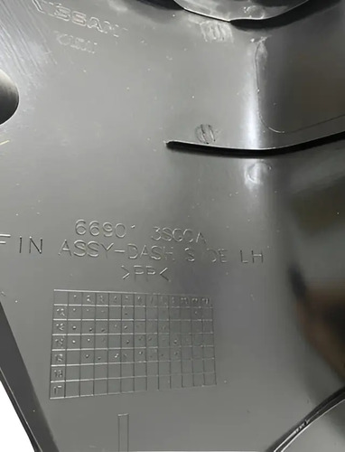 Acabamento Soleira Dianteira Esquerda Nissan Sentra 2014 - Imagem 2