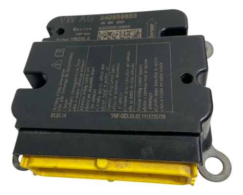 O Modulo Air Bag Vw Gol Voyage G6 A G8 34d959655 - Imagem 2