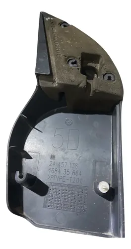 Moldura Interna Retrovisor Direito Gm Montana 2007 2010 Pret - Imagem 2