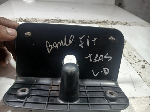 Acabamento Trava Lateral Banco Traseiro Honda Fit Direito Preto - Imagem 2