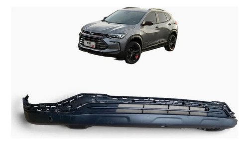 Spoiler Parachoque Dianteiro Chevrolet Tracker 2025 3016 Oem Preto
