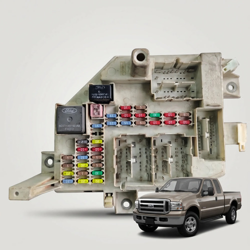Caixa De Fusiveis Ford Ranger 3.0 2006 A 2012 5l5t14b476cd