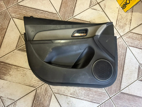 Forro Porta Dianteira Esquerda Cruze 2012 A 2016 Preto