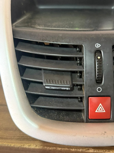 Difusor Ar Central Peugeot 207 2009/2015 C/ Botão Moldura 96 - Imagem 5