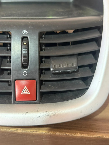 Difusor Ar Central Peugeot 207 2009/2015 C/ Botão Moldura 96 - Imagem 6