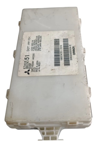 Módulo Controle Etacs Mitsubishi L200 Triton 8637a751 Orig - Imagem 2
