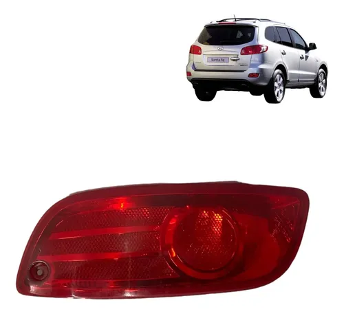 Lanterna Olho De Gato Direito Hyundai Santa Fé 2008 A 2010 Vermelho