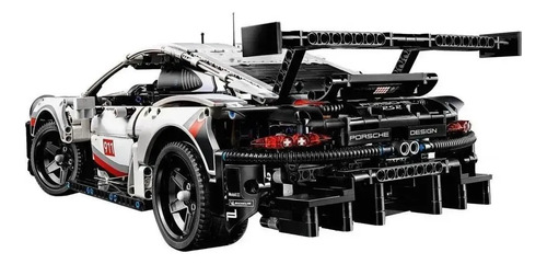 Carro Porsche 911 Rsr Blocos De Montar 1580 Peças Brinquedo Para Crianças E Adultos - Imagem 2
