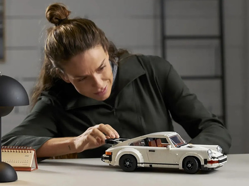 Blocos De Montar Porsche 911 Clássico 1458 Peças 1458 Porsche 911 Clásssico - Imagem 7
