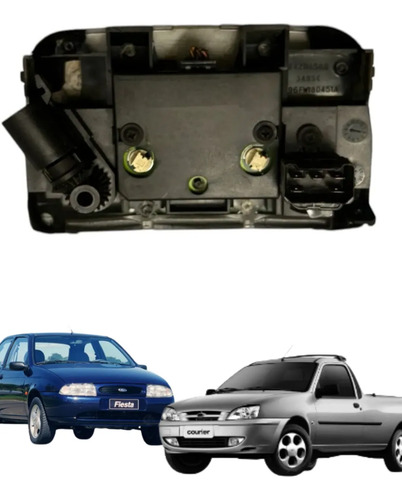 Comando Controle Ar Ford Fiesta Courier 1996 A 2003 - Imagem 3