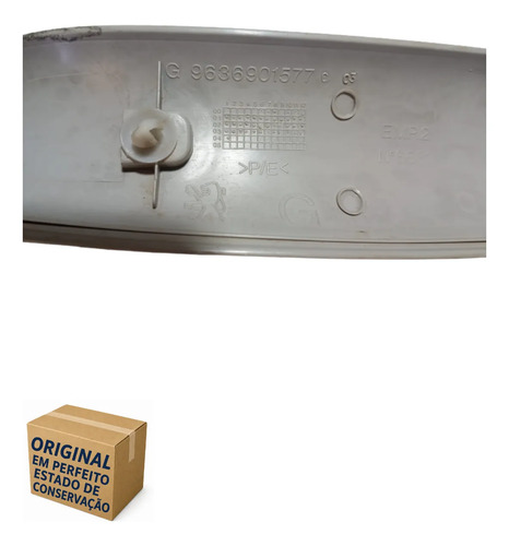 Acabamento Esquerdo Porta Malas Peugeot 307 9636901577 Branco - Imagem 2