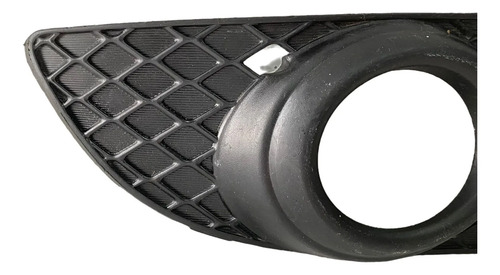 Moldura Farol Milha Direito Mitsubishi Lancer 2010 2018 Oem Preto Direito - Imagem 3