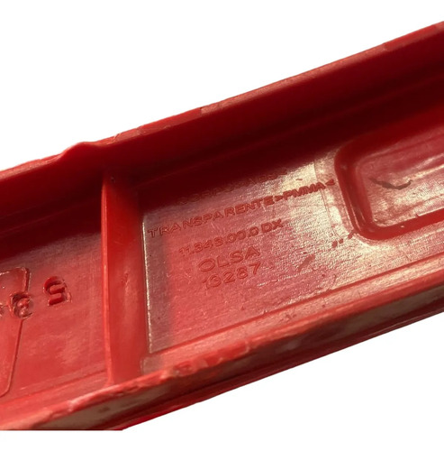 Refletor Olho De Gato Traseiro Direito Fiat Grand Siena 2012 Vermelho - Imagem 9