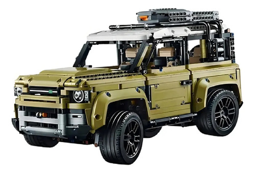 Blocos De Montar Land Rover Defender 2573 Pçs
