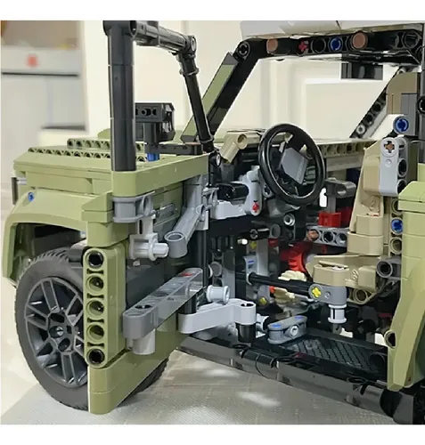 Blocos De Montar Technicland Rover Defender Land Rover Defen 2573 - Imagem 3
