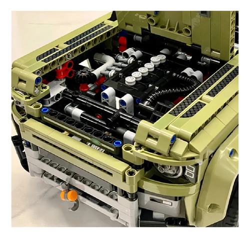 Blocos De Montar Technicland Rover Defender Land Rover Defen 2573 - Imagem 4