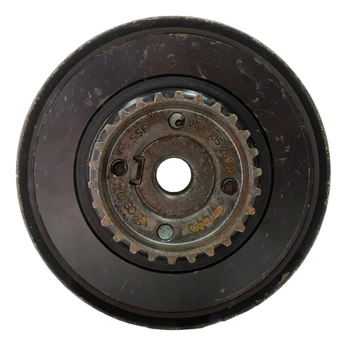 Polia Virabrequim Vw Golf Jetta Bora Audi A3 2 0 2006 2012 - Imagem 6
