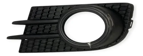 Moldura Farol Milha Esquerdo Vw Tiguan 2012 2017 Original Preto Esquerdo