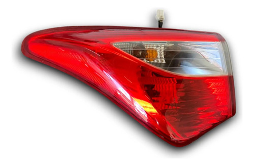Lanterna Esquerda Hb20 Hatch 2014 2015 2016 2017 2018 Esquerdo/motorista Prateado - Imagem 2