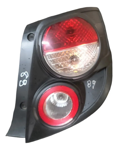 Lanterna Traseira Lado Direito Gm Sonic Hatchback 2012/2016 Direito/passageiro Vermelho