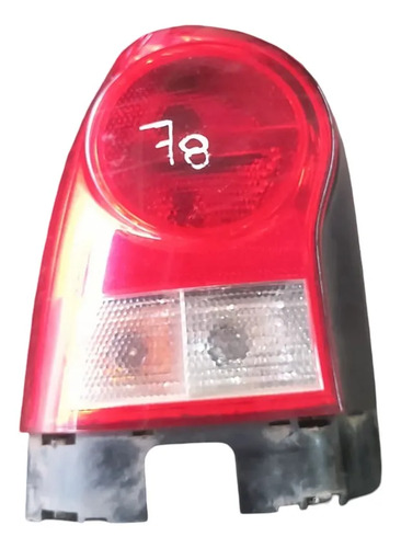 Lanterna Traseira Lado Esquerd Volkswagen Gol G4 2005 A 2014 Esquerdo/motorista Vermelho - Imagem 1