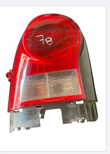 Lanterna Traseira Esquerda Gol G4 2009/2011 Esquerdo/motorista Vermelho - Imagem 1