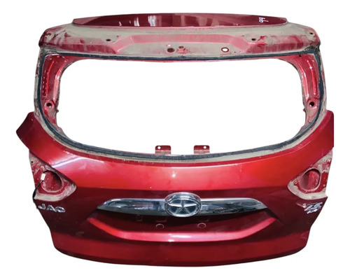 Tampa Traseira Jac T5 2013 2014 2015 2016 Vermelho - Imagem 1